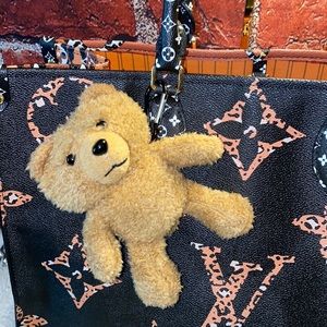 Plush Teddy Bear Apple Airpod 1/2 Case